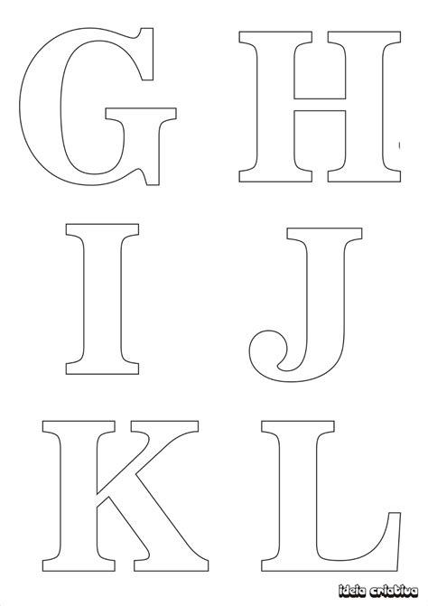 molde letras para imprimir